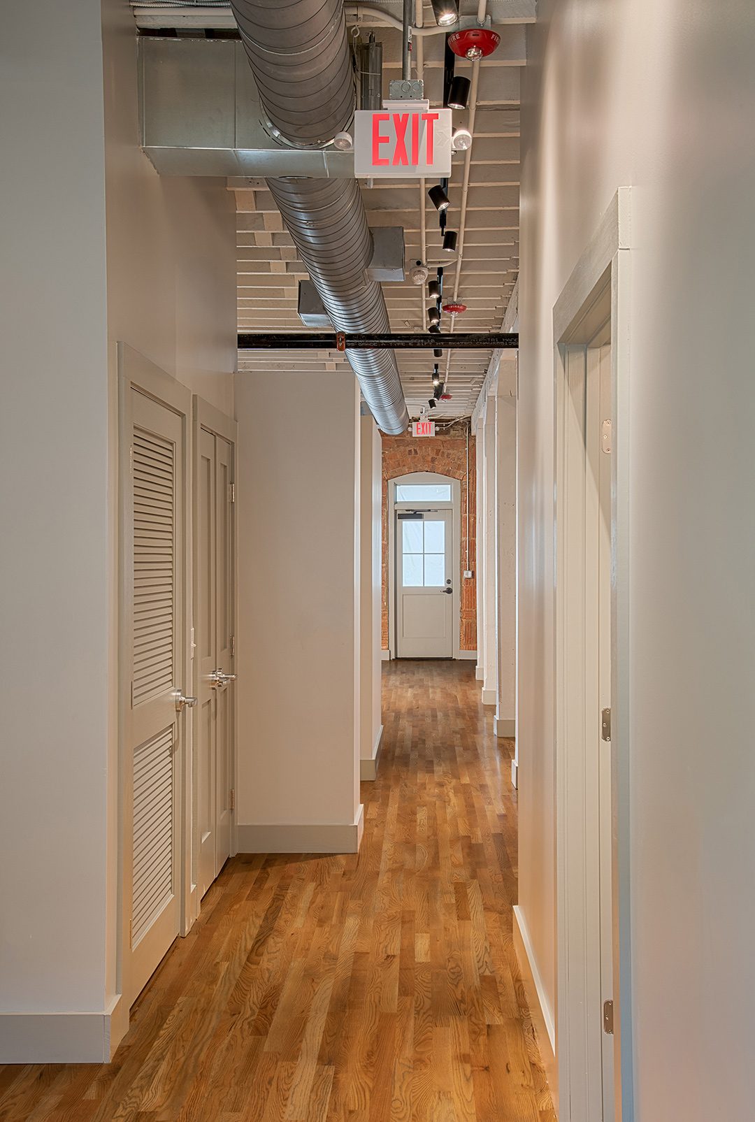 Apartment hallway