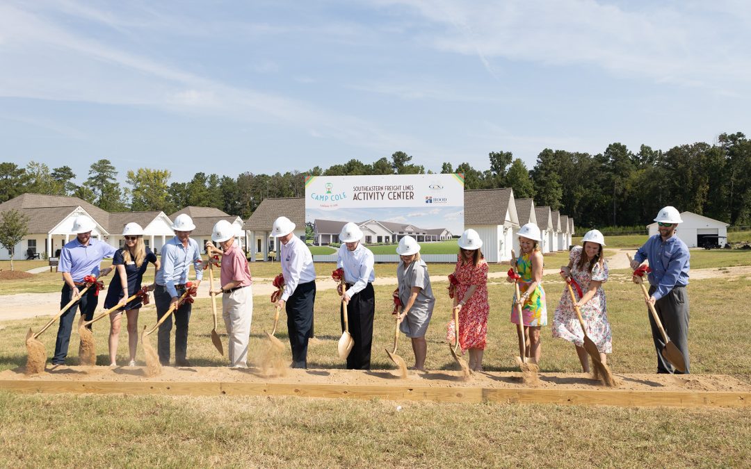 Garvin Design Group, Hood Construction Break Ground on Camp Cole Activity Center